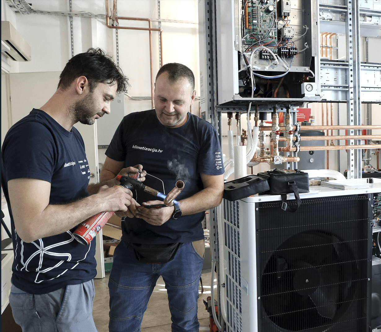 Edukacija instalatera u trening centru Veka-ing